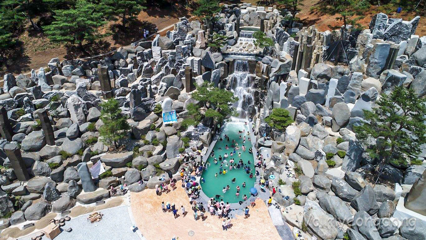 Wolmyeongdong waterfall pool